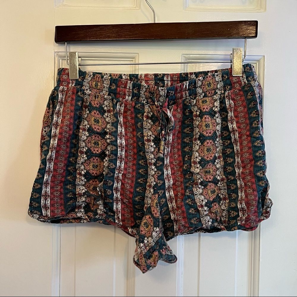 Pink republic patterned shorts 